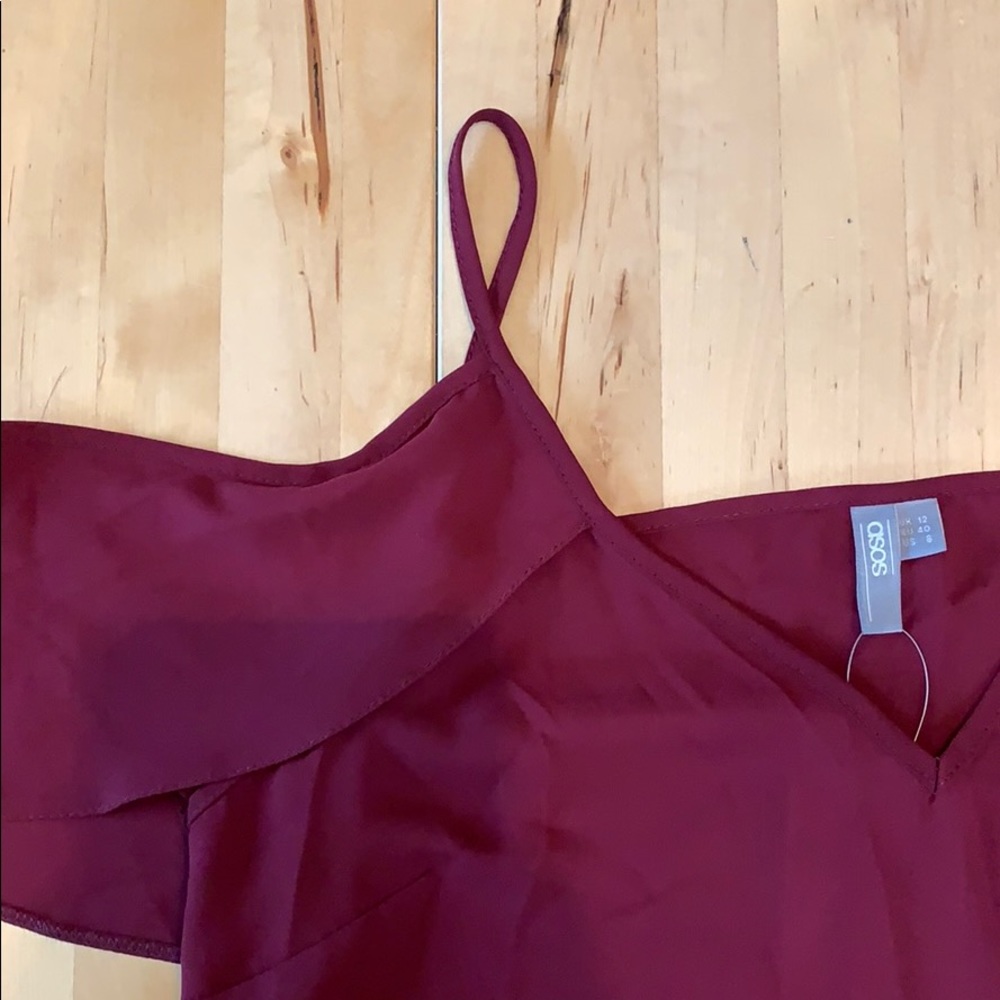 Maroon blouse - Picture 2 of 3